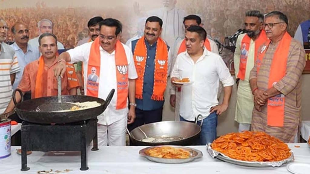 Haryana BJP Jalebi