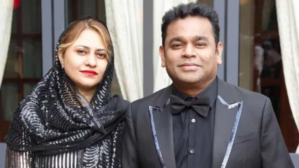 Ar rahman and wife Announced his seperation